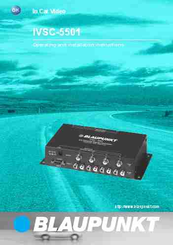 Blaupunkt Car Video System IVSC-5501-page_pdf